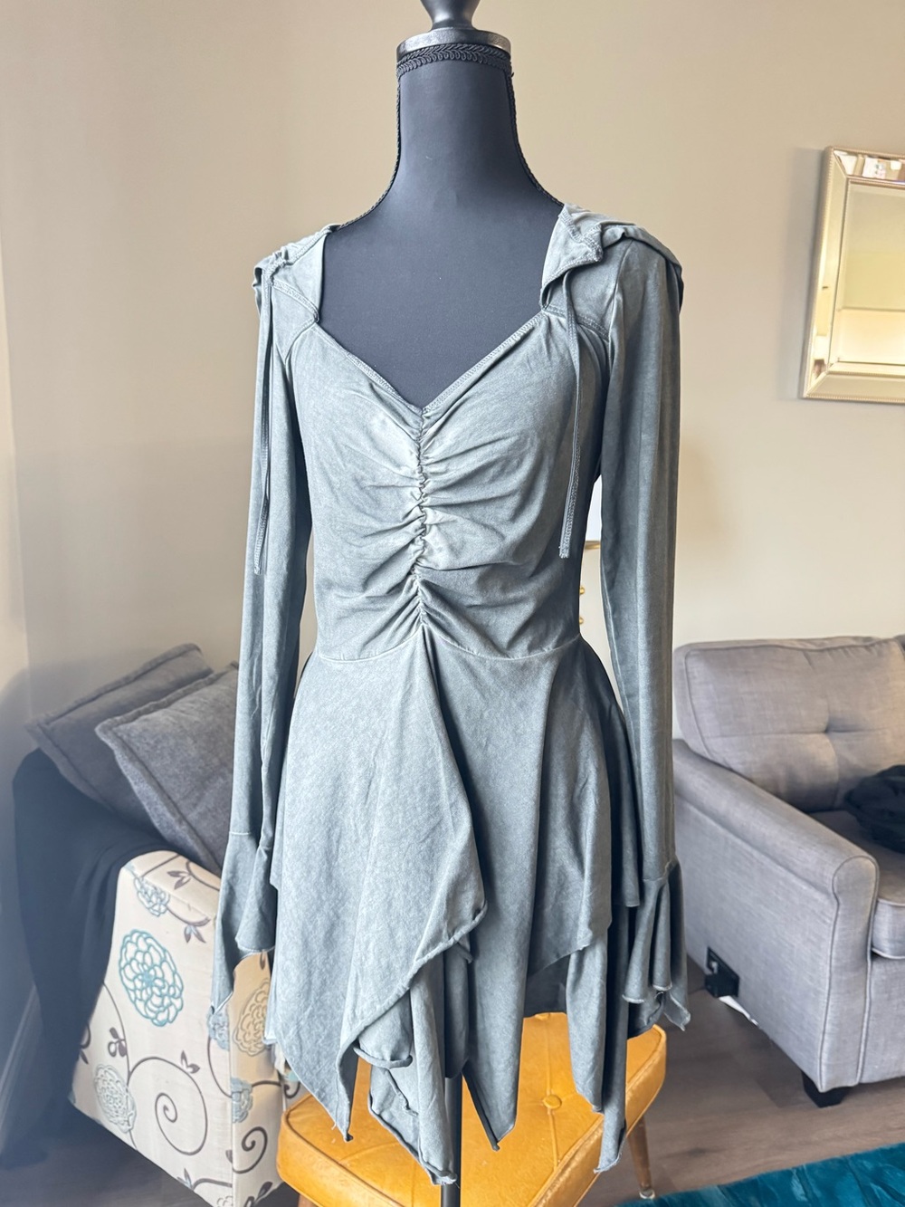 Current Mood Hooded Dress